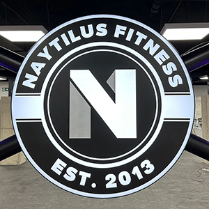 Circular Naytilus Fitness logo featuring a bold N in the center, with the words 'NAYTILUS FITNESS' around the top and 'EST. 2013' around the bottom.
