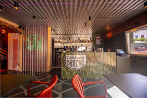 Výroba a montáž LED neon loga THE LAB